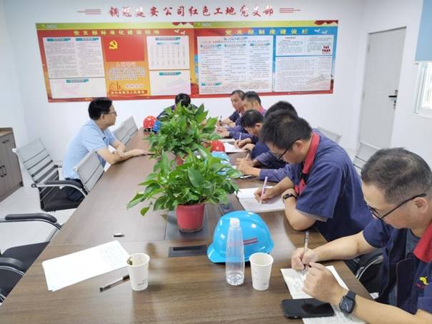 公司開展第三季度安全、環(huán)保、消防綜合檢查 